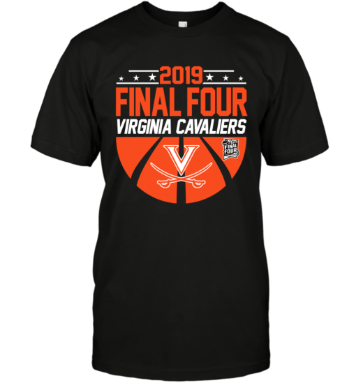 VIRGINIA CAVALIERS 2019 NCAA MEN’S BASKETBALL FINAL FOUR TEE SHIRTS