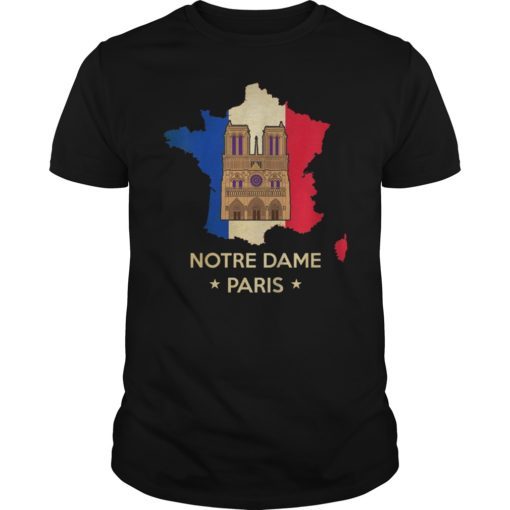 Notre Dame Cathedral Gift T-Shirt