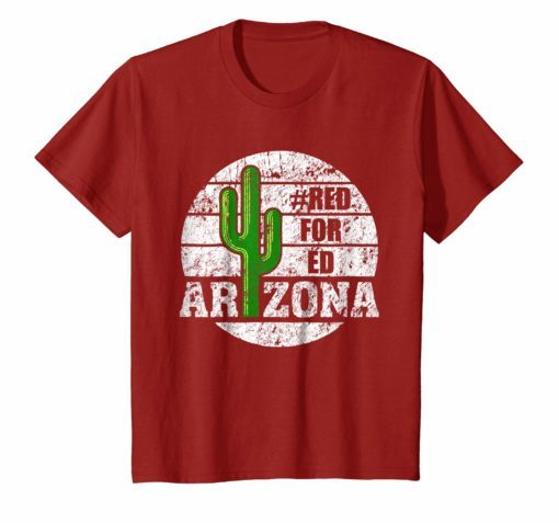 Vintage Red for Ed Arizona T Shirt