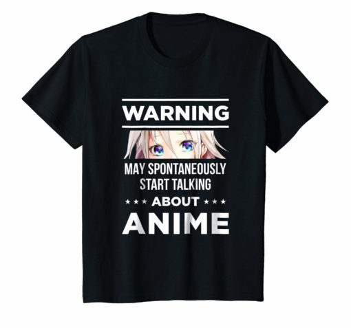 Warning May Spontaneously Start Talking About Anime