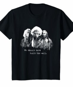 We Should Have Built A Wall Shirt Native American T-Shirt