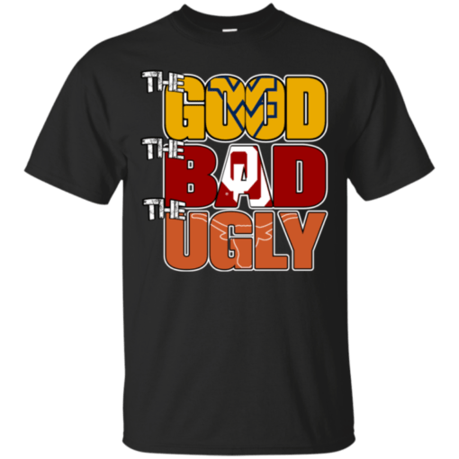 West Virginia Mountaineers – The Good The Bad The Ugly T-shirts