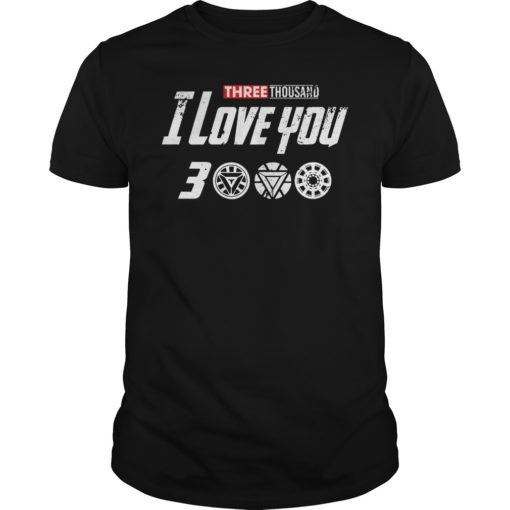 Women Dad I Love You 3000 Thank Tony Shirt