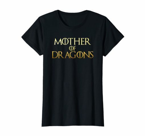 Womens Dragon Tshirt Mother Tee Shirt Gift For Mom Mommy Mama