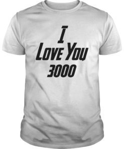 Womens I Love You 3000 T-Shirt