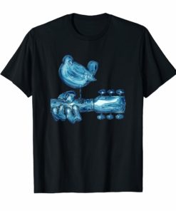 Woodstock Chrome Dove Not Fade Away T-Shirt