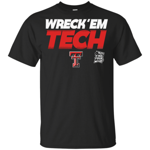 Wreck’Em Tech Texas Final Four Basketball 2019 Youth Kids T-Shirt