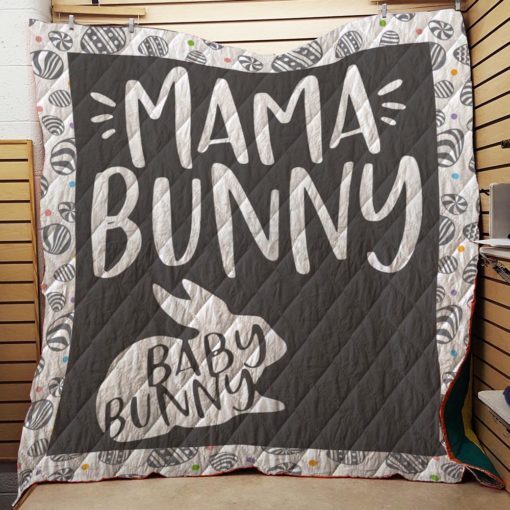 Mama Bunny Baby Bunny Easter Quilt