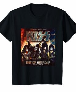 end of the year kiss road tour 2019 shirt