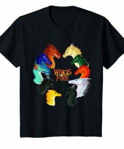 wings of T shirt gift for who love mythical creatures
