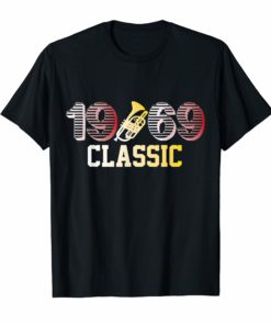 50th Birthday Gift T Shirt 1969 For Women Vintage