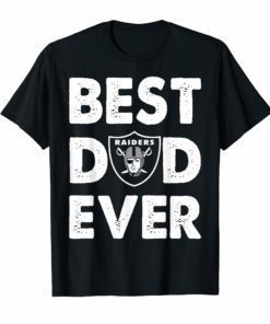 Best Raiders Dad Ever For Father's Day Gift T-shirt