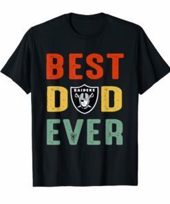 Best Raiders Dad Ever For Father's Day Gift T-shirts