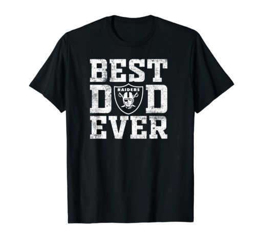 Best Raiders Dad Ever For Father's Day Gift Tee Shirt