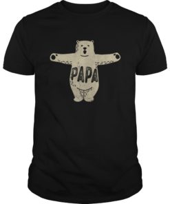 Big Papa Bear Hug Tee Shirt