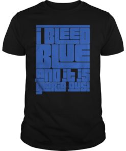 Bleed Blue Playoffs 2019 Gloria Ous STL Hockey Fanatic Notes T-Shirt