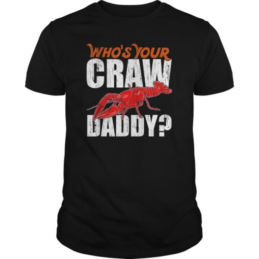 Cajun Crawfish tShirt crawdaddy shirt crayfish t shirt