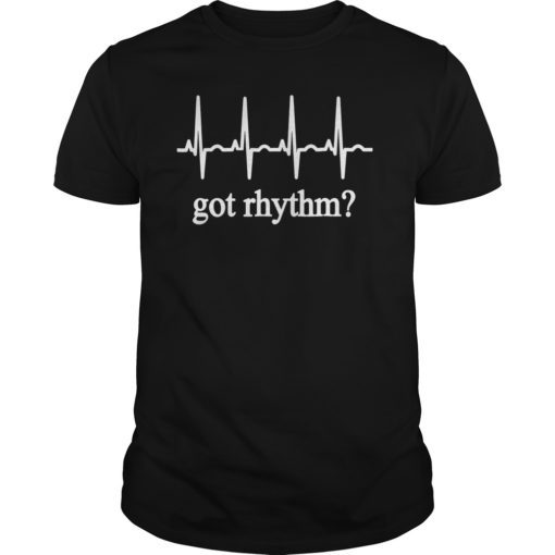 Cardiac Cardiology Nurse Gifts Gift T-Shirt EKG Rhythm