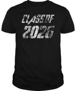 Class of 2026 Distressed Back To School Shirt