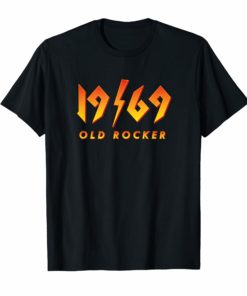 Classic Rock 1969 50th Birthday Legend Old Rocker Gift T-Shirt