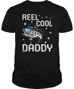 Coolest Fisher Man Reel Cool Daddy Happy Father Day Shirt