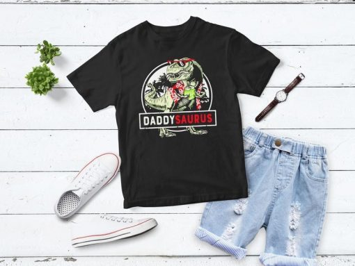 DADDYSAURUS Fatherhood like a walk in the park Fathersaurus shirts