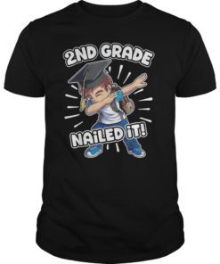 Dabbing Graduation Boy T shirt 2nd Grade Boys Class of 2019