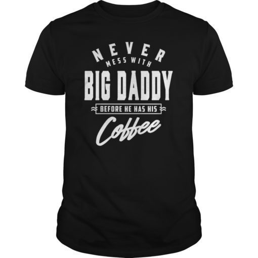 Daddy loves Coffee Fathers Day Unisex T-Shirt