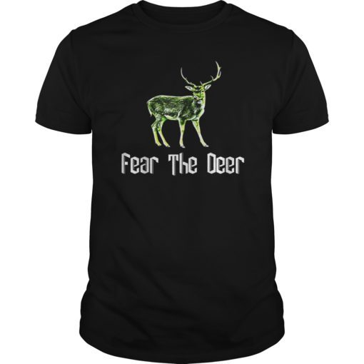 Deer Fear Basketball T-Shirt