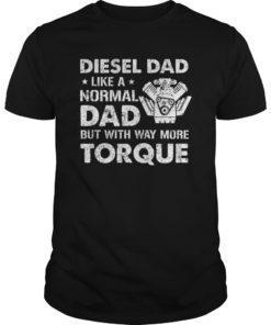 Diesel Mechanic Dad Shirt Fathers Day Funny Shirts Gift