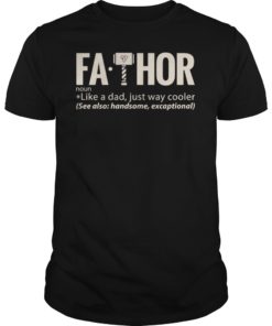 Fa-Thor Fathor Viking Mjolnir Dad Father Father's Day Gift T-Shirt