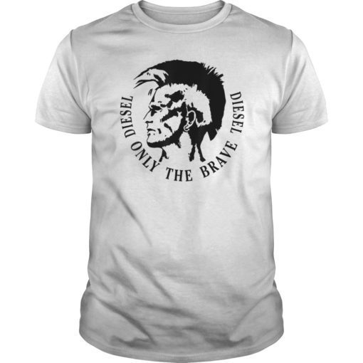 Face Mohawk Diesel Only The Brave Tee Shirt