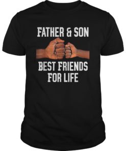 Fist Bump Black African American Father's Day T-Shirt