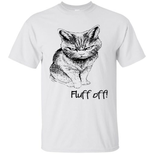Fluff Off Angry Cat Lucifer T-Shirt