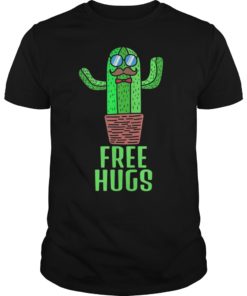 Free Hugs Cool Cactus T-Shirts