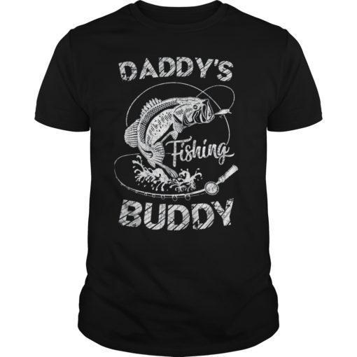 Funny Daddy Fishing Buddies Father's Day Shirts