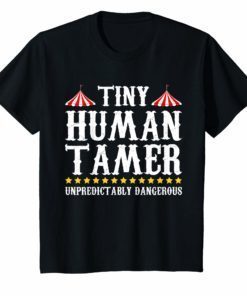 Funny Tiny Human Tamer Circus T-Shirt