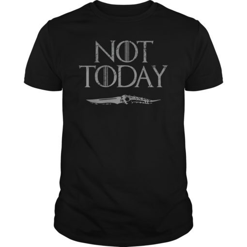 Game of Thrones Not Today Death Shirt