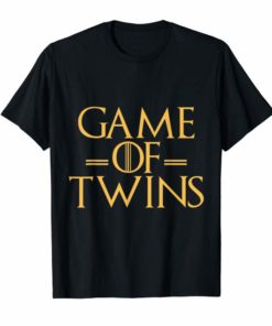 Game of Twins tshirt perfect baby family gift