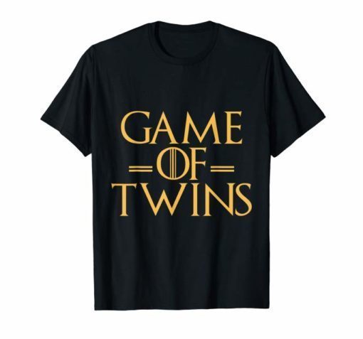 Game of Twins tshirt perfect baby family gift