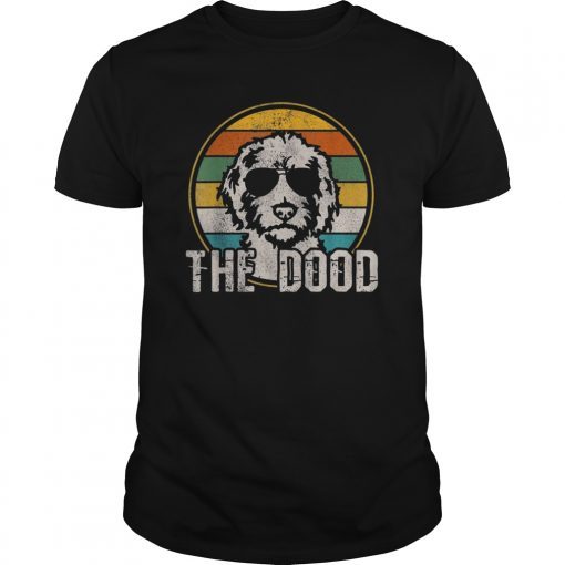 Goldendoodle T-Shirt The Dood Vintage Retro Dog Shirt