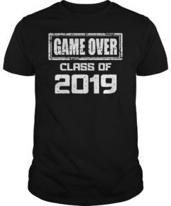 Graduation Game Over Class Of 2019 T-Shirt