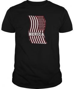 Hockey Stick USA Flag Faded Hockey Player T-shirts