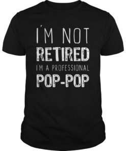 I'm Not Retired I'm A Professional Pop-Pop Gift T-Shirt