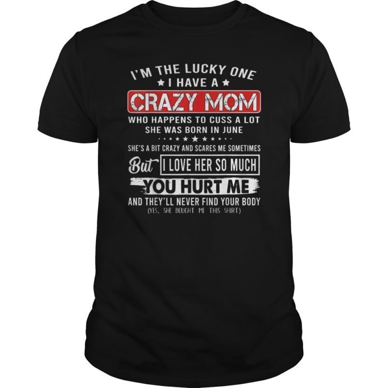 im a lucky mom shirt