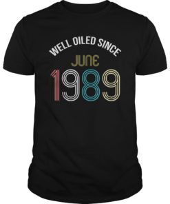 JUNE 1989 - 30th Birthday Shirt - 30 Years Old T-Shirt