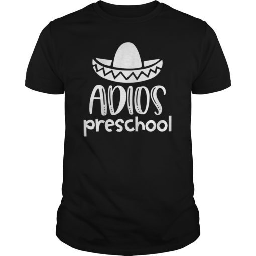 Kids Adios Preschool Shirt Last Day of School Shirt for Kids Tee