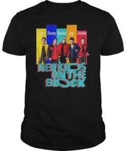Kids New On The Block T Shirt Pink Colorful Unisex Tee shirt