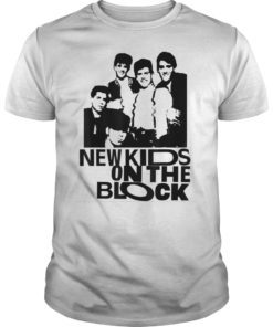 Kids New Shirt On The Blocks Vintage TShirt