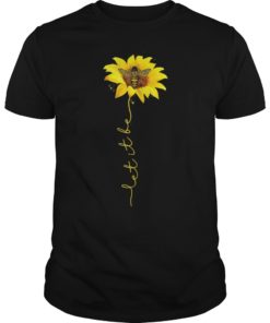 Let It Bee Sunflower Graphic T-Shirt